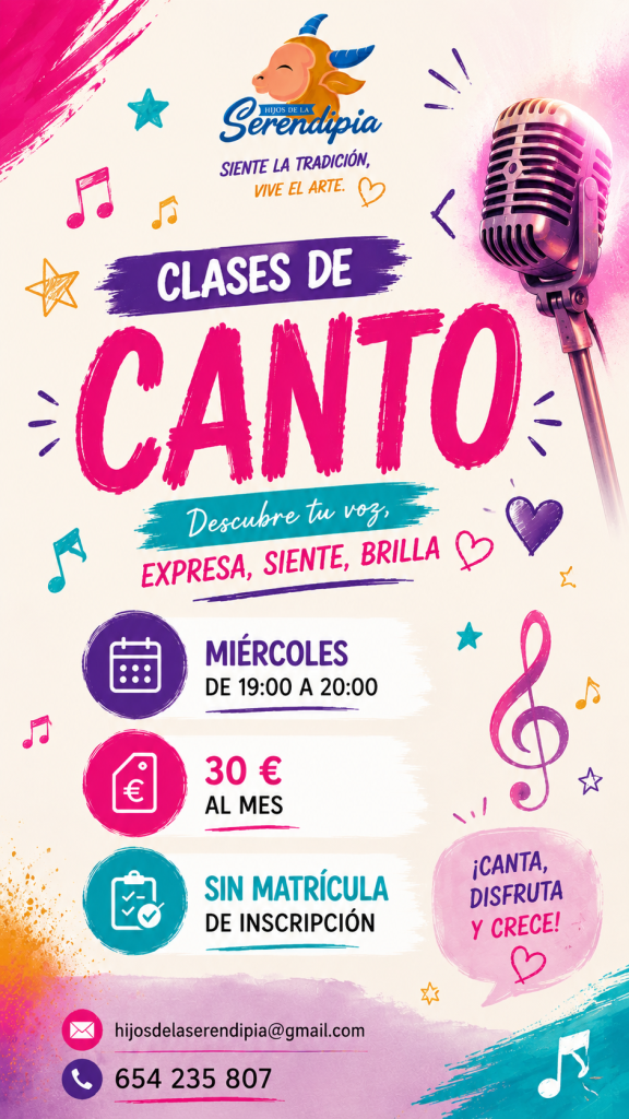 clases de canto en algete