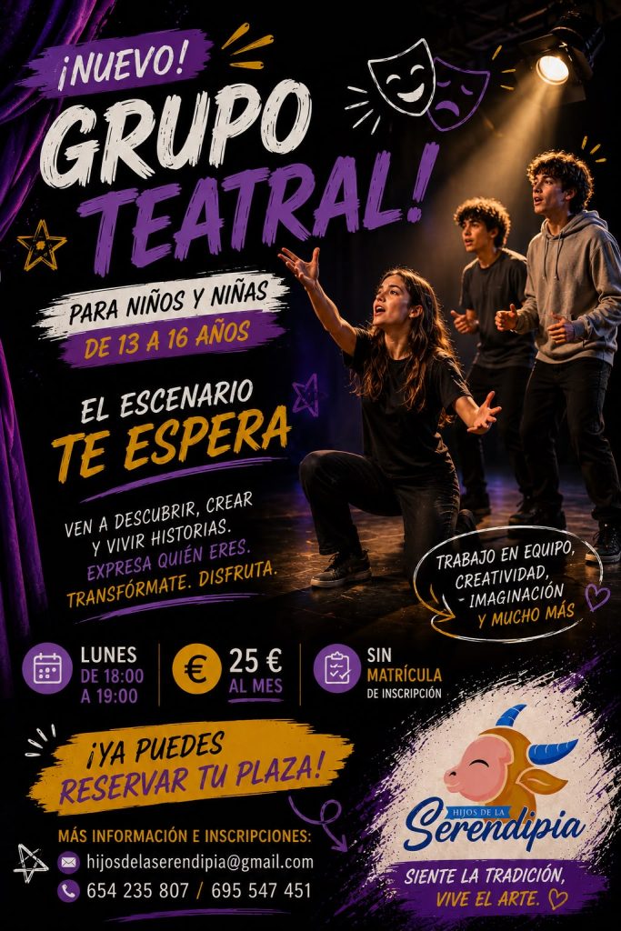clases teatro adolescentes algete